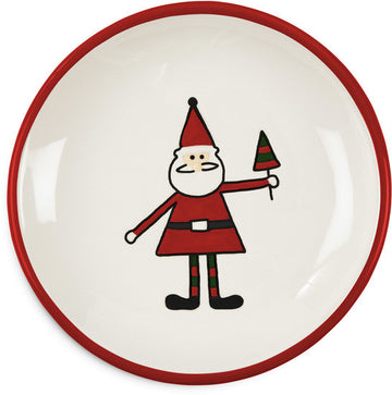 Santa Christmas Plate