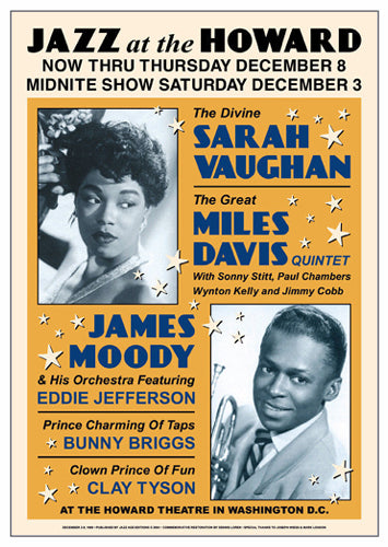 Sarah Vaughan & Miles Davis: Jazz at the Howard 1960