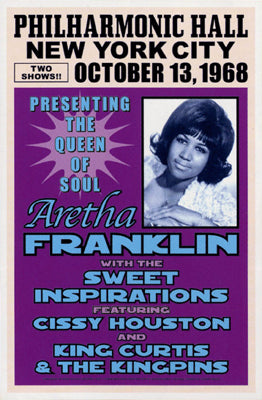 Aretha Franklin NYC 1968