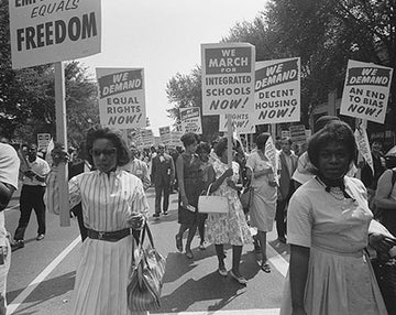 Civil Rights March Washington DC 1963