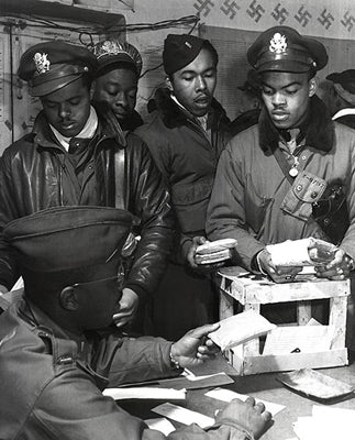 WWII African American Pilots in Italy March 1945